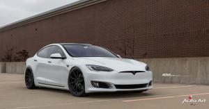 Tesla Model S by The Auto Art on ADV.1 Wheels (ADV10R M.V2 CS) '2017